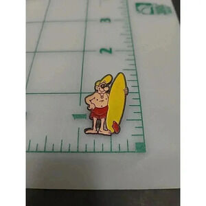 Vintage Lucien Margerin Pin Surfer No Back
